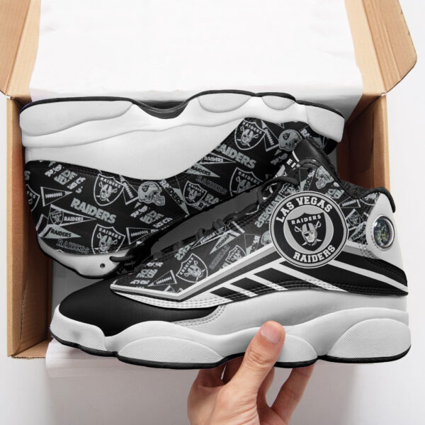 Tubopro Las Vegas Raiders NFL AJ13 Sneakers Shoes For Men And Women