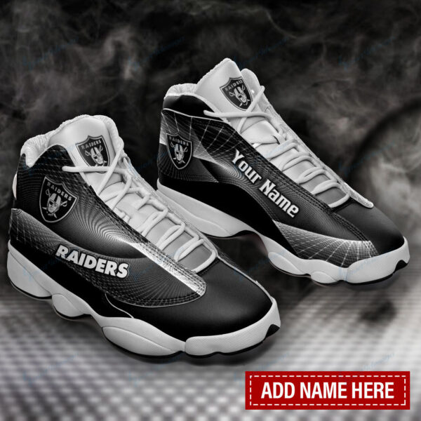 Tubopro Las Vegas Raiders NFL AJ13 Sneakers Shoes For Men And Women