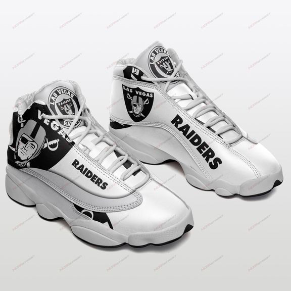 Tubopro Las Vegas Raiders NFL AJ13 Sneakers Shoes For Men And Women
