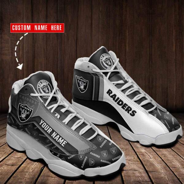 Tubopro Las Vegas Raiders NFL AJ13 Sneakers Shoes For Men And Women