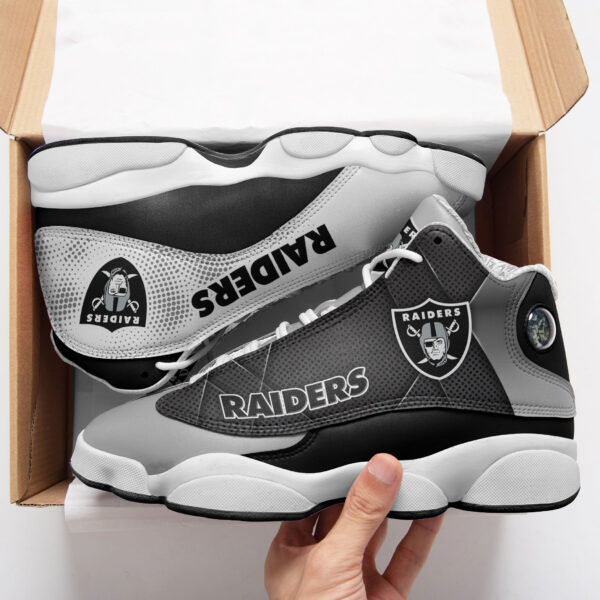 Tubopro Las Vegas Raiders NFL AJ13 Sneakers Shoes For Men And Women