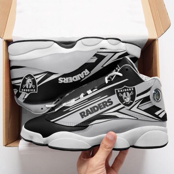 Tubopro Las Vegas Raiders NFL AJ13 Sneakers Shoes For Men And Women