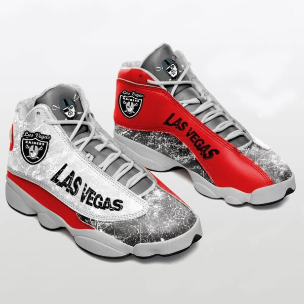 Tubopro Las Vegas Raiders NFL AJ13 Sneakers Shoes For Men And Women