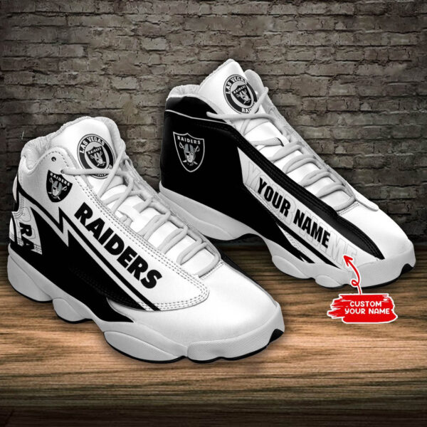Tubopro Las Vegas Raiders NFL AJ13 Sneakers Shoes For Men And Women