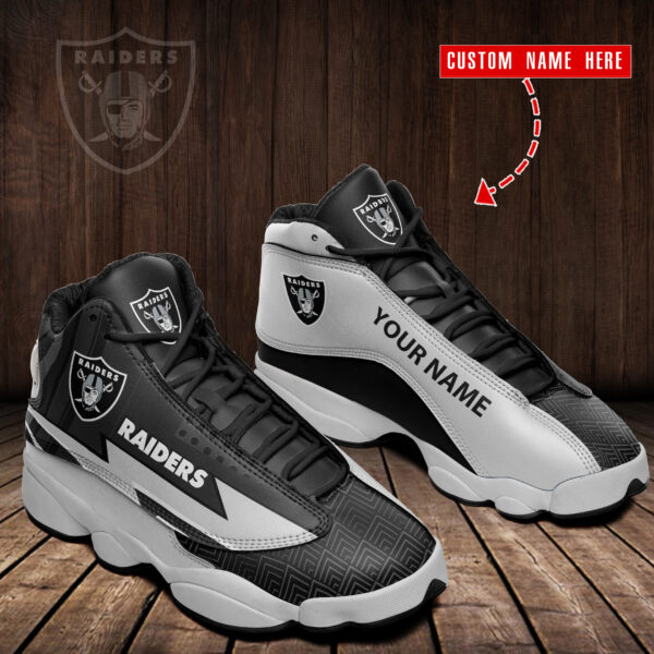 Tubopro Las Vegas Raiders NFL AJ13 Sneakers Shoes For Men And Women