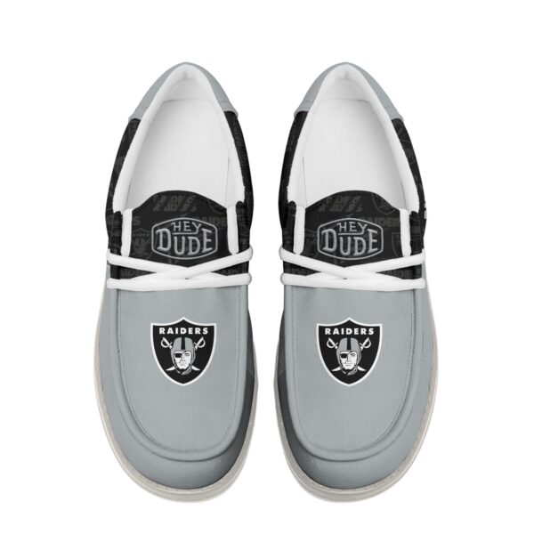 Tubopro Las Vegas Raiders Personalized Hey Dude Shoes For Men And Women - Image 4