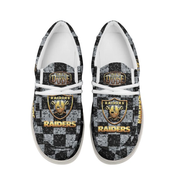 Tubopro Las Vegas Raiders Personalized Hey Dude Shoes For Men And Women - Image 4