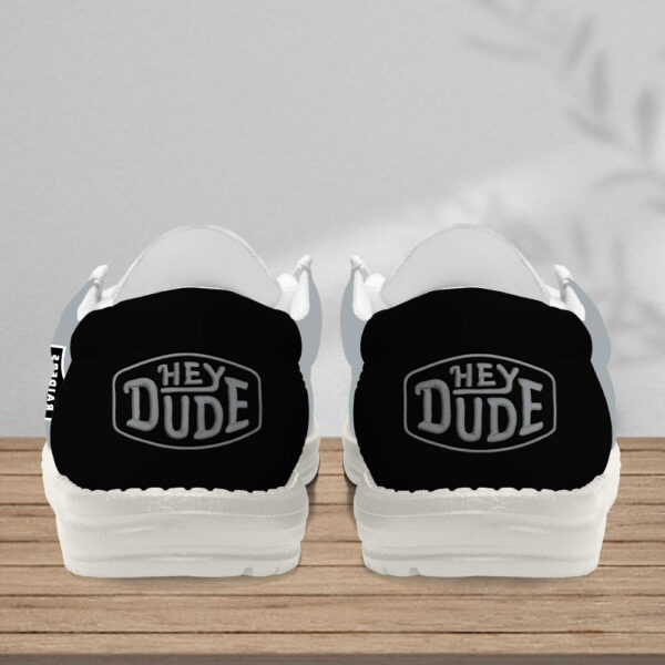 Tubopro Las Vegas Raiders Personalized Hey Dude Shoes For Men And Women - Image 4