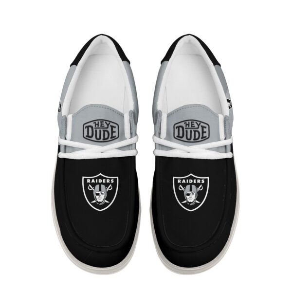 Tubopro Las Vegas Raiders Personalized Hey Dude Shoes For Men And Women - Image 4