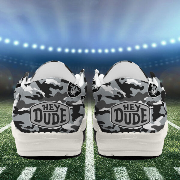 Tubopro Las Vegas Raiders Personalized Hey Dude Shoes For Men And Women - Image 4