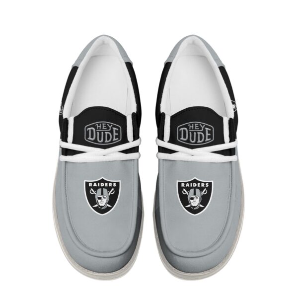 Tubopro Las Vegas Raiders Personalized Hey Dude Shoes For Men And Women - Image 5