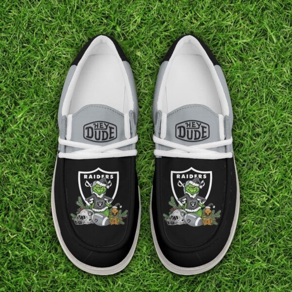 Tubopro Las Vegas Raiders Personalized Hey Dude Shoes For Men And Women - Image 5