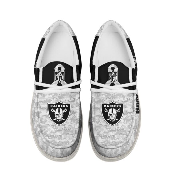 Tubopro Las Vegas Raiders Personalized Hey Dude Shoes For Men And Women - Image 4
