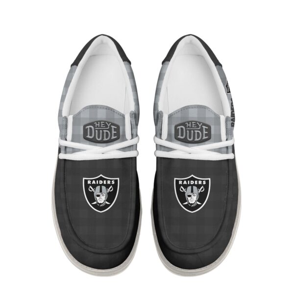 Tubopro Las Vegas Raiders Personalized Hey Dude Shoes For Men And Women - Image 5