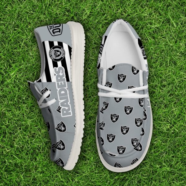 Tubopro Las Vegas Raiders Personalized Hey Dude Shoes For Men And Women - Image 5