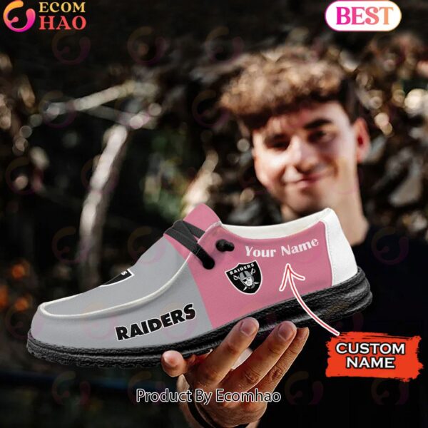 Tubopro Las Vegas Raiders Personalized Hey Dude Shoes For Men And Women - Image 5