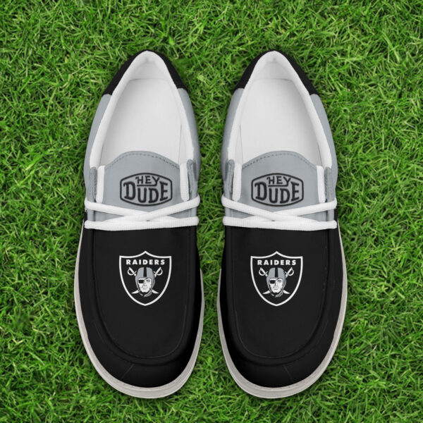 Tubopro Las Vegas Raiders Personalized Hey Dude Shoes For Men And Women - Image 5
