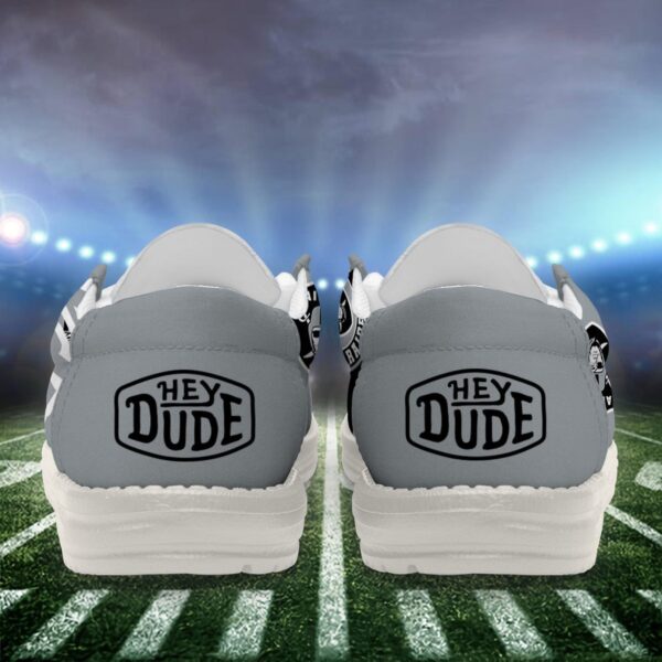 Tubopro Las Vegas Raiders Personalized Hey Dude Shoes For Men And Women - Image 4