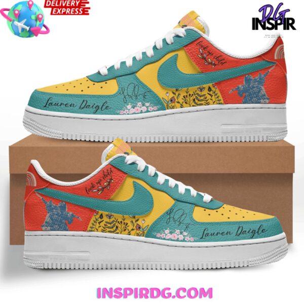 Tubopro Lauren Daigle Air Low-Top Sneakers Shoes For Men And Women - Image 2