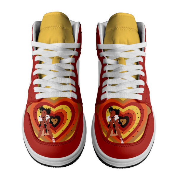 Tubopro Lauryn Hill AJ1 High Sneakers Shoes For Men And Women - Image 2