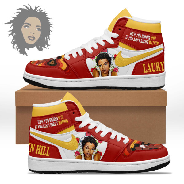 Tubopro Lauryn Hill AJ1 High Sneakers Shoes For Men And Women