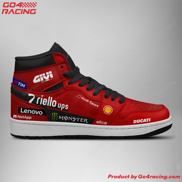 Tubopro Lcr Honda Castrol AJ1 High Sneakers Shoes For Men And Women - Image 3