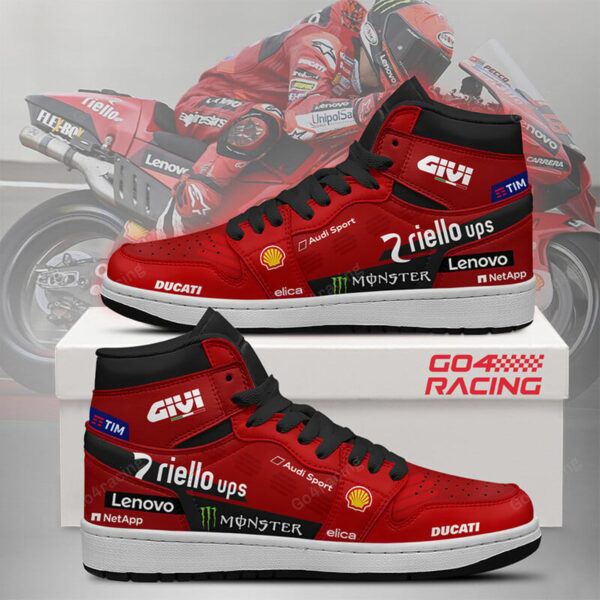 Tubopro Lcr Honda Castrol AJ1 High Sneakers Shoes For Men And Women