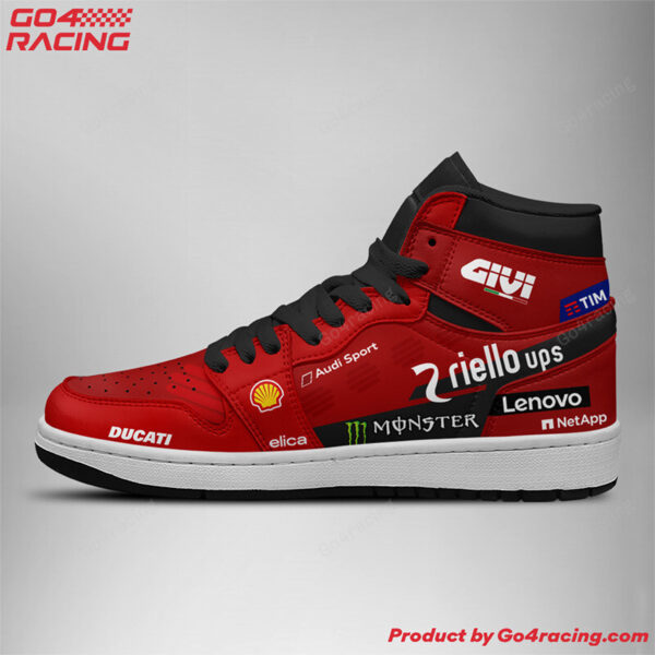 Tubopro Lcr Honda Castrol AJ1 High Sneakers Shoes For Men And Women - Image 2