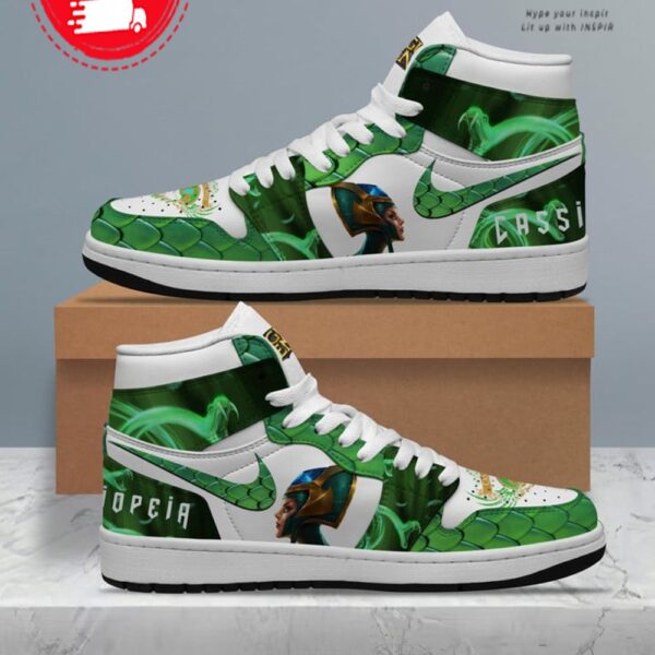 Tubopro League of Legends Cassiopeia AJ1 High Sneakers Shoes For Men And Women