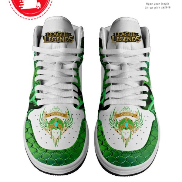 Tubopro League of Legends Cassiopeia AJ1 High Sneakers Shoes For Men And Women - Image 2