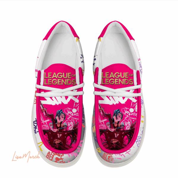 Tubopro League Of Legends Hey Dude Shoes For Men And Women - Image 2