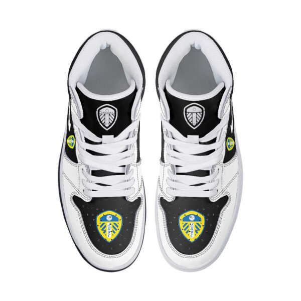 Tubopro Leeds United AJ1 High Sneakers Shoes For Men And Women - Image 3