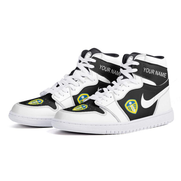 Tubopro Leeds United AJ1 High Sneakers Shoes For Men And Women