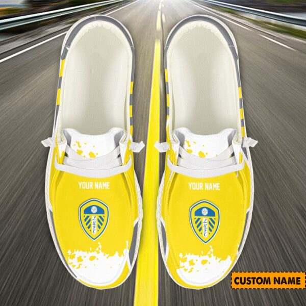 Tubopro Leeds United Personalized Hey Dude Shoes For Men And Women - Image 2