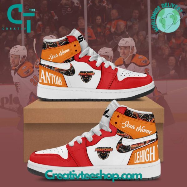 Tubopro Lehigh Valley Phantoms AJ1 High Sneakers Shoes For Men And Women