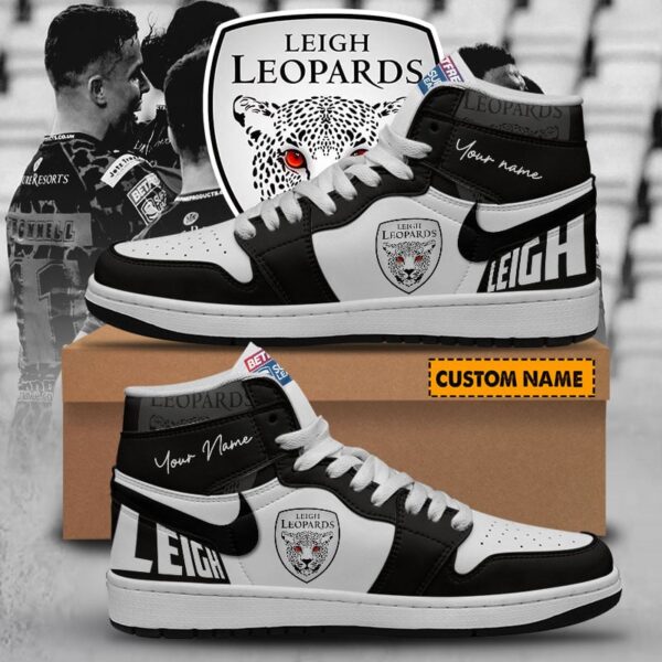 Tubopro Leigh Leopards AJ1 High Sneakers Shoes For Men And Women