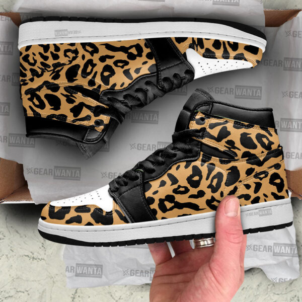 Tubopro Leopard Skin AJ1 High Sneakers Shoes For Men And Women