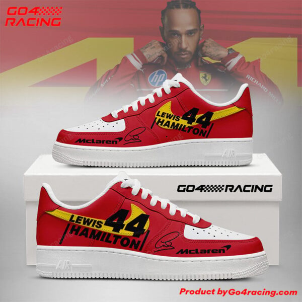 Tubopro Lewis Hamilton F1  Ferrari Air Low-Top Sneakers Shoes For Men And Women