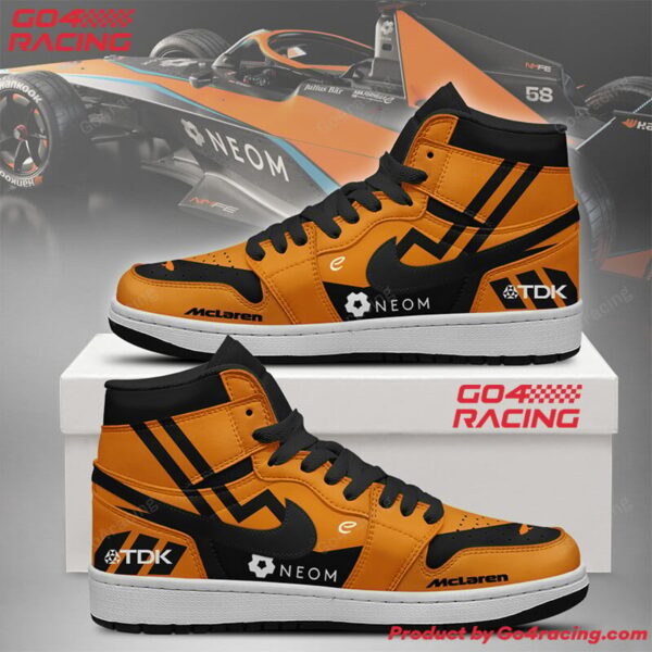 Tubopro Lewis Hamilton x Charles Leclerc  Ferrari AJ1 High Sneakers Shoes For Men And Women
