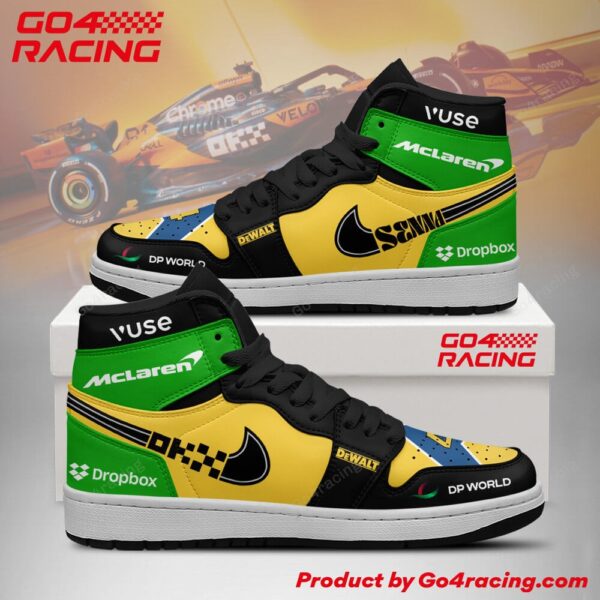 Tubopro Lewis Hamlton V6  Scuderia Ferrari AJ1 High Sneakers Shoes For Men And Women