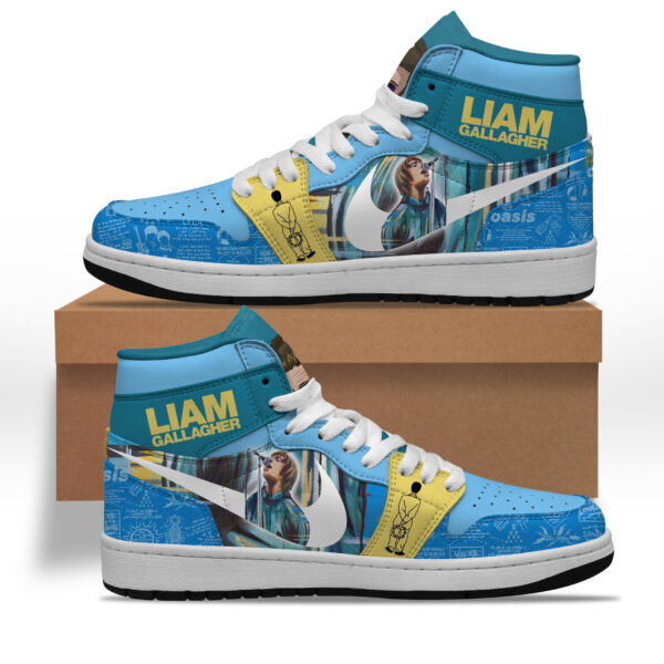 Tubopro Liam Gallagher AJ1 High Sneakers Shoes For Men And Women