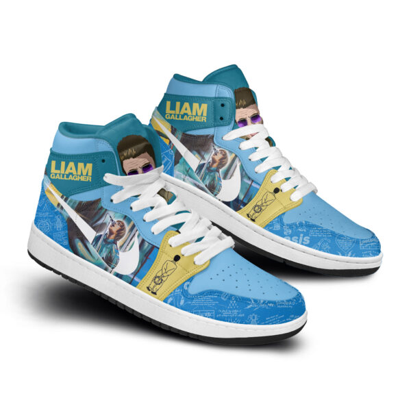 Tubopro Liam Gallagher AJ1 High Sneakers Shoes For Men And Women - Image 2
