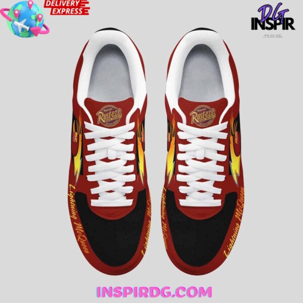 Tubopro Lightning McQueen Air Low-Top Sneakers Shoes For Men And Women - Image 2