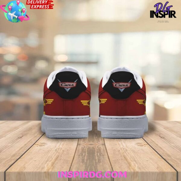 Tubopro Lightning McQueen Air Low-Top Sneakers Shoes For Men And Women - Image 3