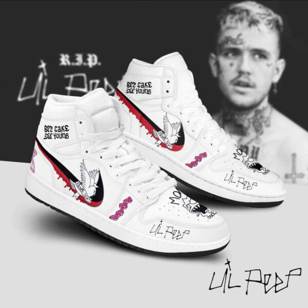 Tubopro Lil Peep AJ1 High Sneakers Shoes For Men And Women