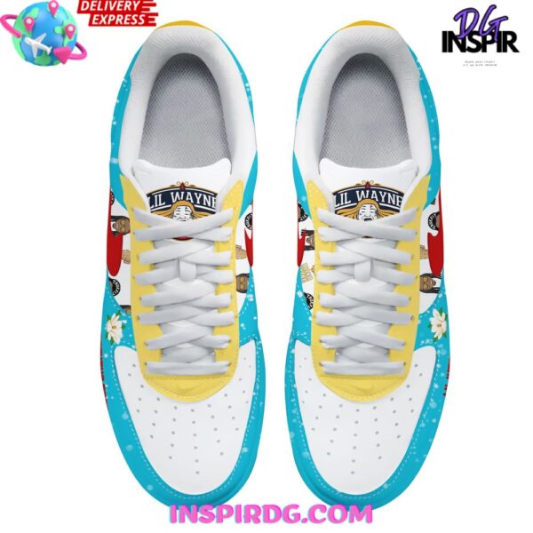 Tubopro Lil Wayne Air Low-Top Sneakers Shoes For Men And Women - Image 3