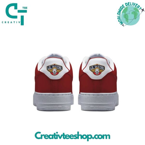Tubopro Lil Wayne Air Low-Top Sneakers Shoes For Men And Women - Image 4