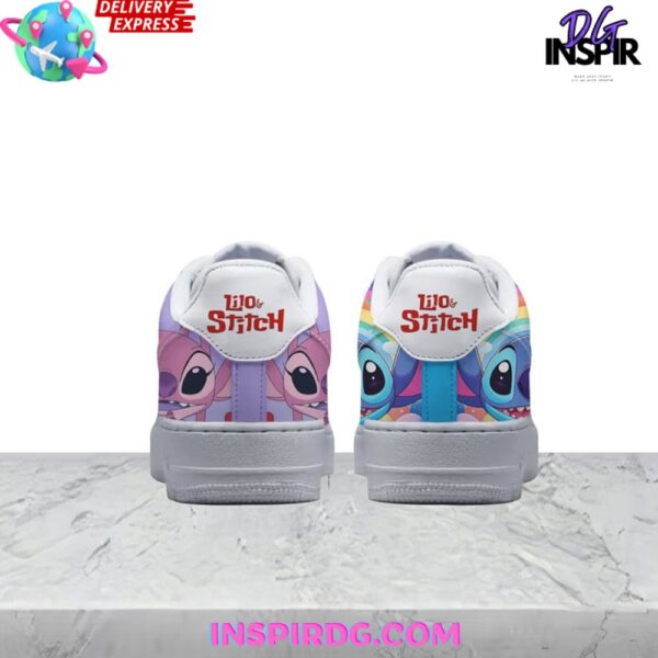 Tubopro Lilo & Stitch Air Low-Top Sneakers Shoes For Men And Women - Image 3