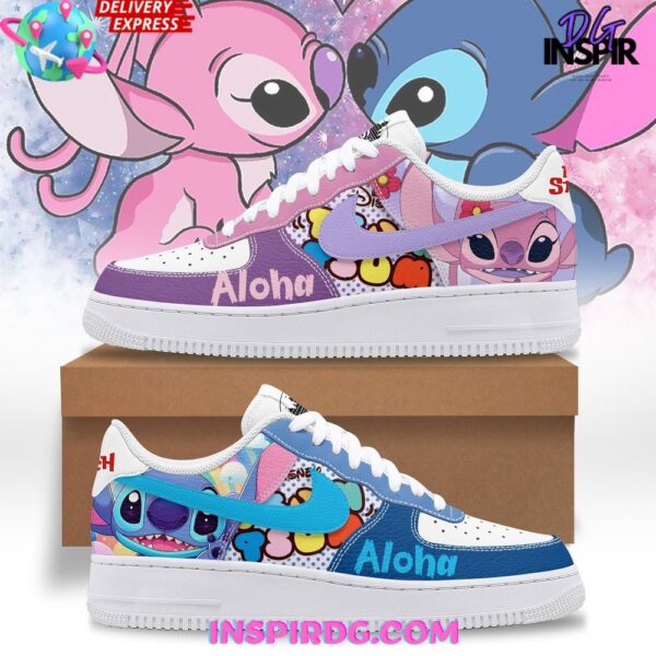 Tubopro Lilo & Stitch Air Low-Top Sneakers Shoes For Men And Women