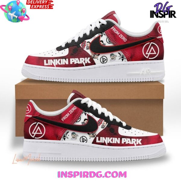 Tubopro Linkin Park Air Low-Top Sneakers Shoes For Men And Women - Image 2